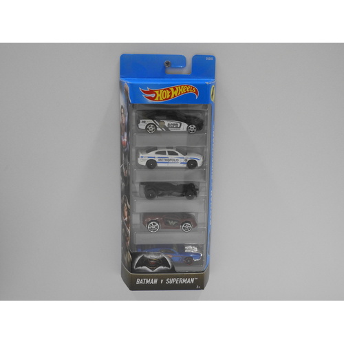 1:64 Hot Wheels 5 Pack "Batman V  Superman"