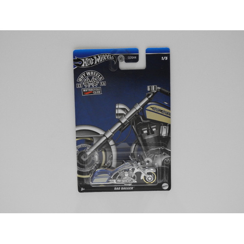 1:64 Bad Bagger - Hot Wheels "Motorcycle Club"