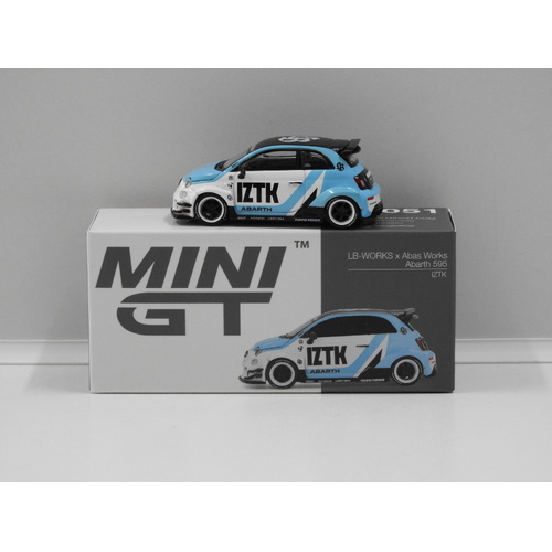 1:64 LB-Works x Abas Works Abarth 595 "IZTK" (Opened, Unsealed)