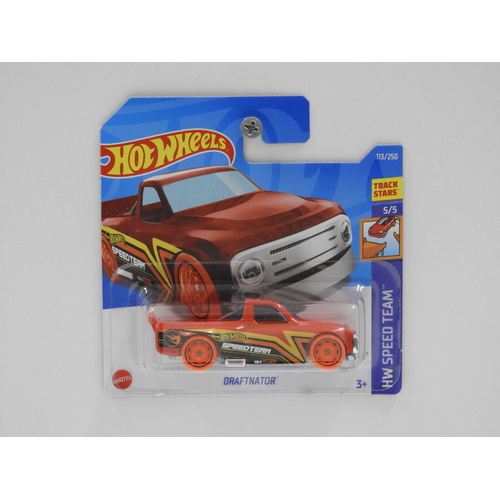 1:64 Draftnator - Hot Wheels 2022 Treasure Hunt Short Card