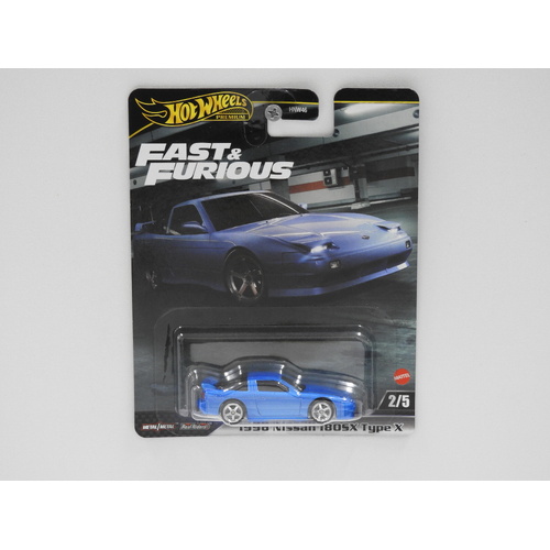 1:64 1996 Nissan 180SX Type X - Hot Wheels Premium "Fast & Furious"