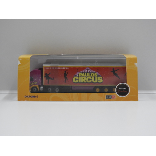 1:76 ERF EC Box Trailer "Paulos Circus"