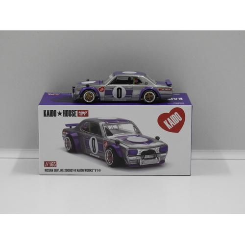 1:64 Nissan Skyline 2000GT-R (KPGC10) Kaido Works V1 "Kaido House" (Opened, Unsealed)