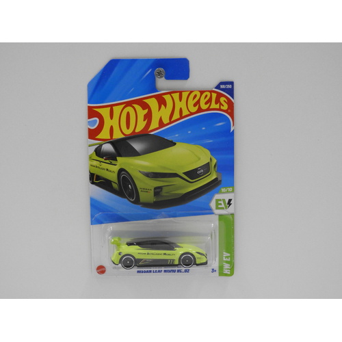 1:64 Nissan Leaf Nismo RC-02 - Hot Wheels 2025 Treasure Hunt Long Card