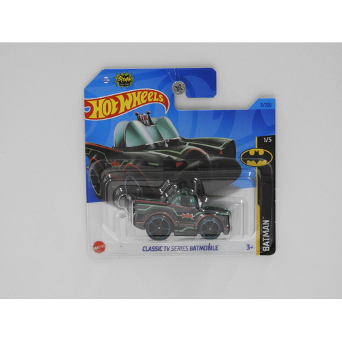 1:64 Classic TV Series Batmobile - Hot Wheels Long Card "Batman"