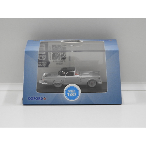1:87 1956 Ford Thunderbird (Gray Metallic/Raven Black)