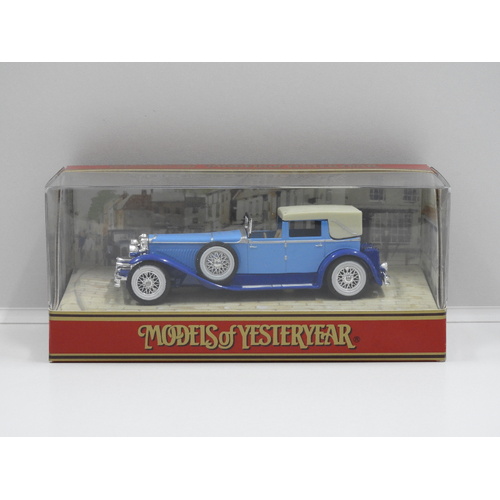 1:43 1930 Duesenberg Model 'J' (Two Tone Blue)