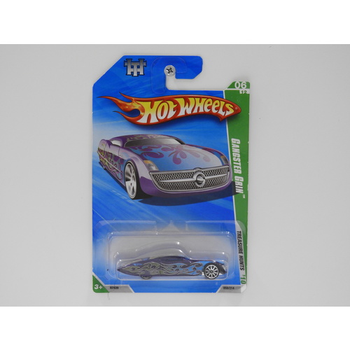1:64 Gangster Grin - 2010 Hot Wheels Treasure Hunt Long Card