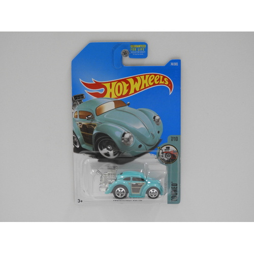1:64 Volkswagen Beetle "Tooned" - 2017 Hot Wheels Long Card