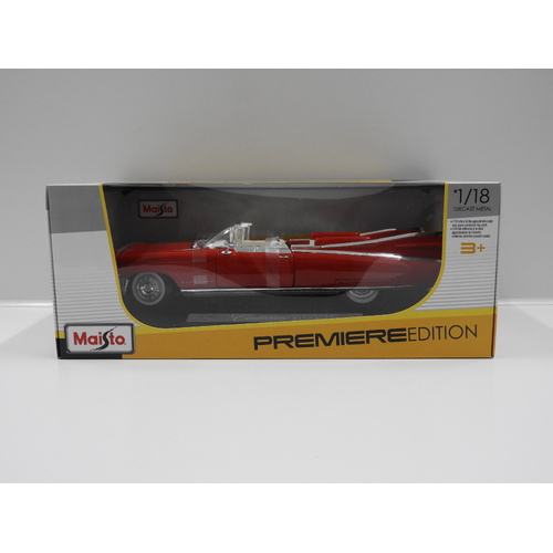 1:18 1959 Cadillac Eldorado Biarritz (Red) - Premiere Edition