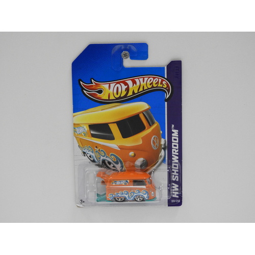 1:64 Volkswagen Kool Kombi - 2013 Hot Wheels Long Card