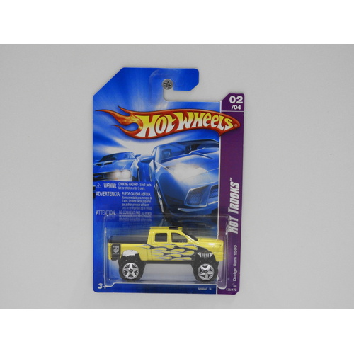 1:64 Dodge Ram 1500 - 2008 Hot Wheels Long Card