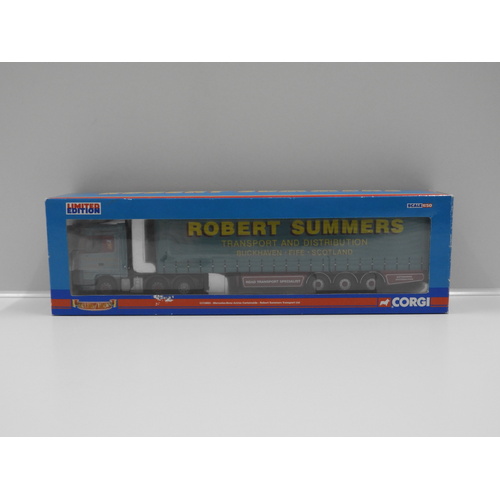 1:50 Mercedes-Benz Actros Curtainside "Robert Summers Transport Ltd"