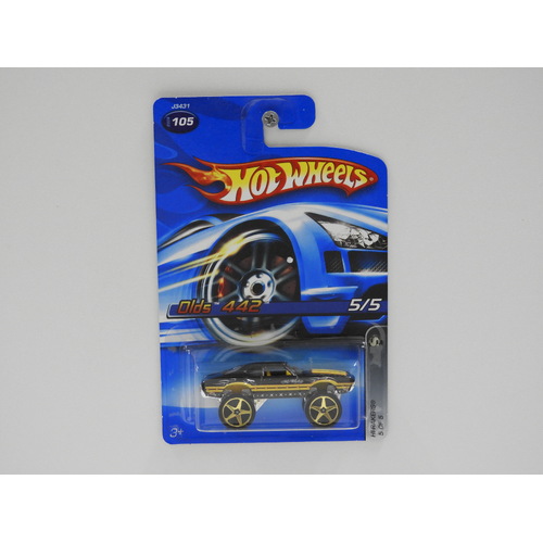 1:64 Olds 442 - 2006 Hot Wheels Long Card