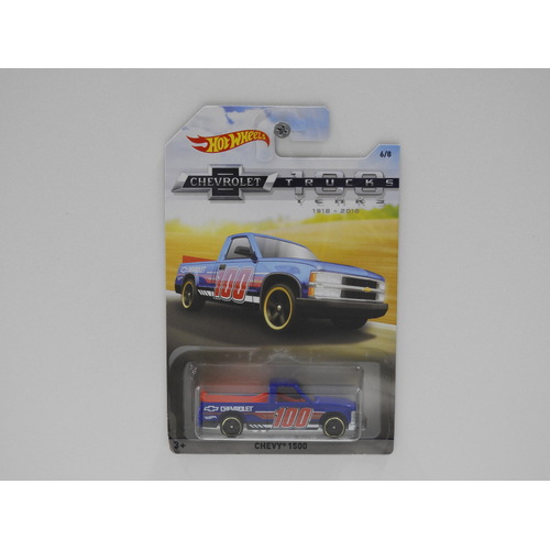 1:64 Chevy 1500 - Hot Wheels Chevrolet Trucks 100 Years