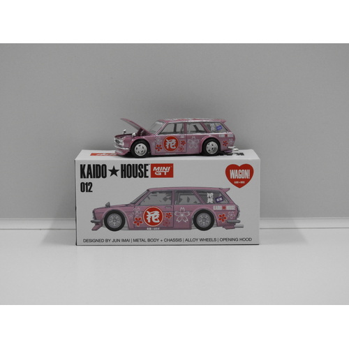 1:64 Datsun KAIDO 510 Wagon "Hanami V1" (Pink) (OPENED, UNSEALED) 