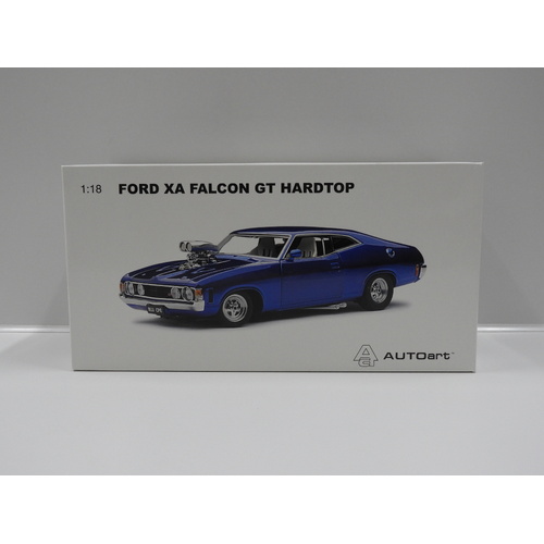 1:18 Ford XA Falcon GT Hardtop Street Machine (Candy Apple Blue) "BLU CPE"
