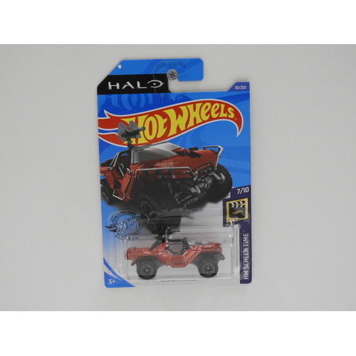 1:64 Sword Warthog "Halo" - 2020 Hot Wheels Long Card