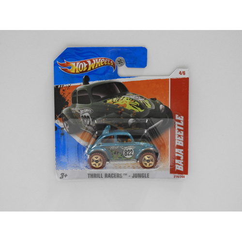 1:64 Volkswagen Baja Beetle - 2011 Hot Wheels Short Card
