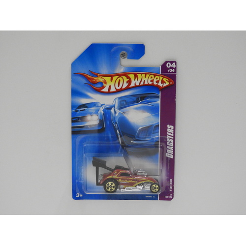 1:64 Fiat 500 - 2008 Hot Wheels Long Card