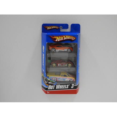 1:64 Hot Wheels 3 Pack "Hot Wheels 3"