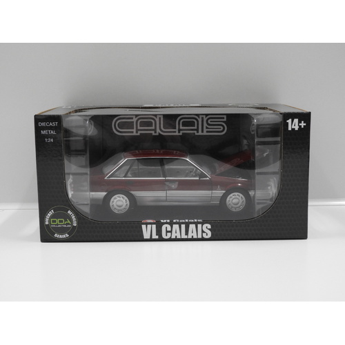 1:24 Holden VL Calais (Red/Silver)