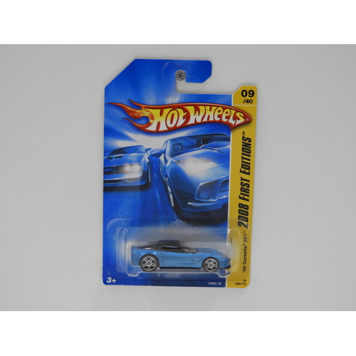 1:64 2009 Corvette ZR1 - 2008 Hot Wheels Long Card