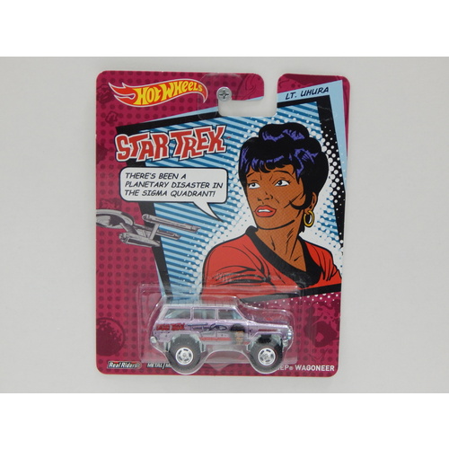 1:64 1988 Jeep Wagoneer - Hot Wheels "Star Trek Lt.Uhura" 