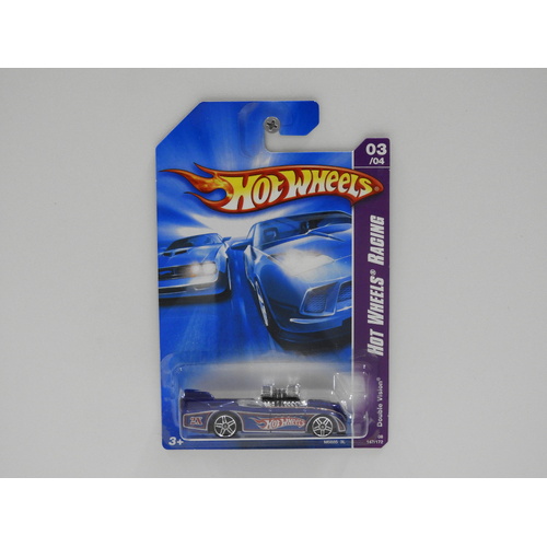 1:64 Double Vision - 2008 Hot Wheels Long Card