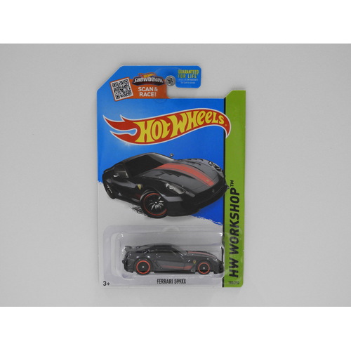 1:64 Ferrari 599XX - 2015 Hot Wheels Super Treasure Hunt Long Card