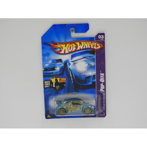 1:64 Volkswagen New Beetle Cup - 2007 Hot Wheels Long Card
