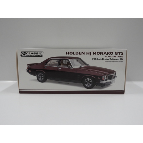 1:18 Holden HJ GTS Monaro (Claret Metallic)
