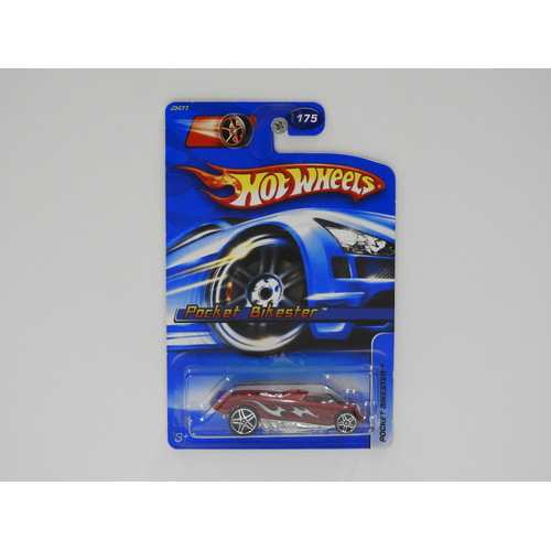 1:64 Pocket Bikester - 2006 Hot Wheels Long Card