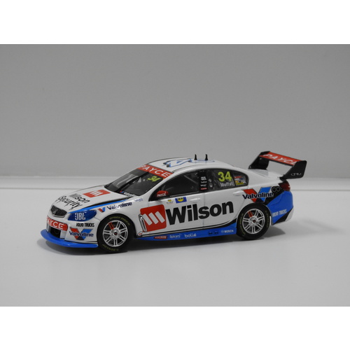 1:43 Holden VF Commodore - Wilson Security Racing (J.Moffat) 2017 #34