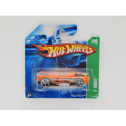 1:64 Mega Thrust - Hot Wheels 2007 Treasure Hunt Short Card