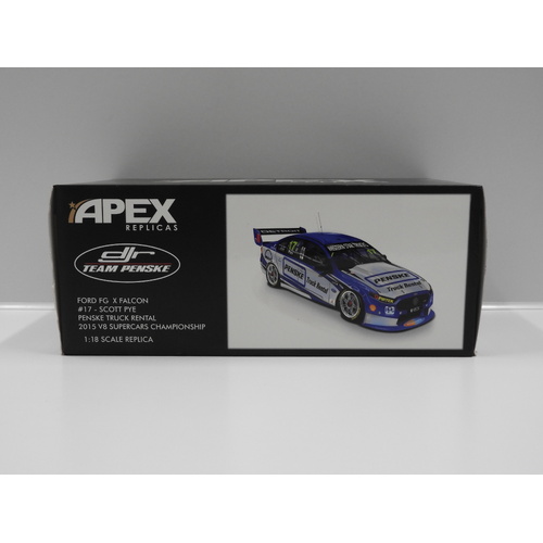 1:18 Ford FG-X Falcon - DJR Team Penske 2015 Coates Hire Sydney 500 "Penske Truck Rentals" (Scott Pye) #19