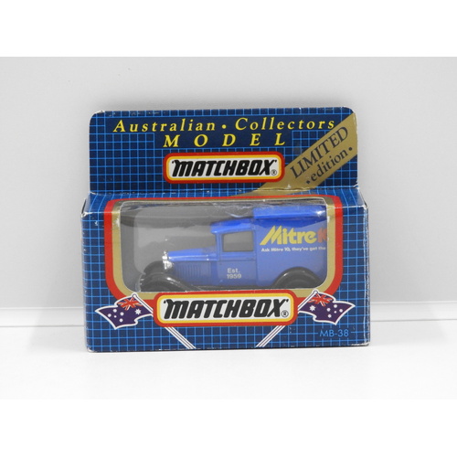 1:64 Matchbox MB38 Ford Model 'A' "Mitre 10"
