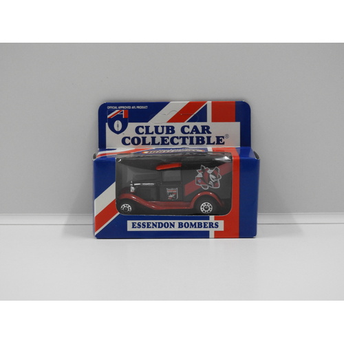 1:64 Ford Model 'A' Van - 1995 AFL Club Car "Essendon Bombers"