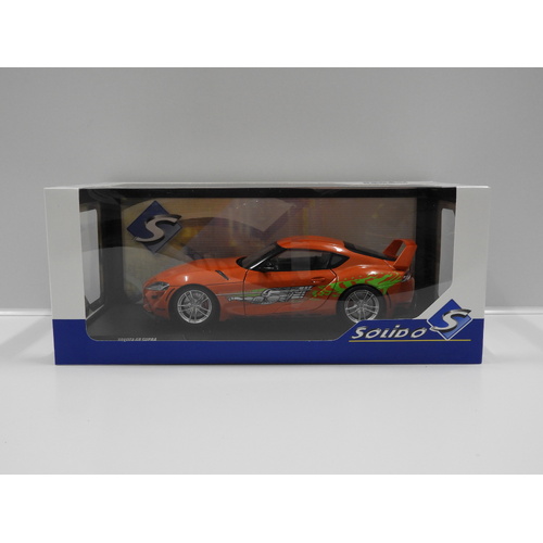 1:18 2024 Toyota GR Supra - Tribute  (Orange)