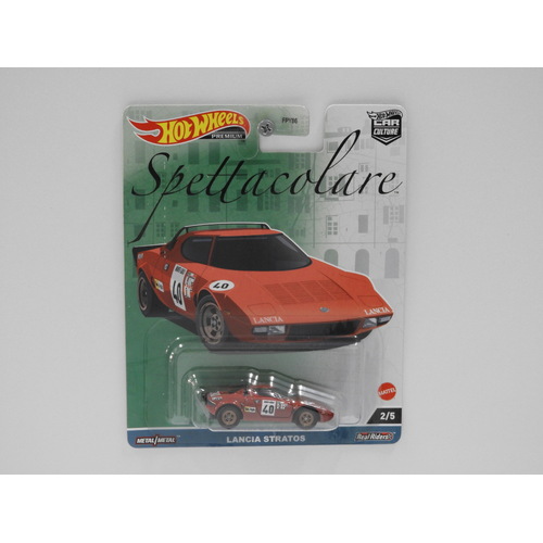 1:64 Lancia Stratos - Hot Wheels Premium Car Culture "Spettacolare"