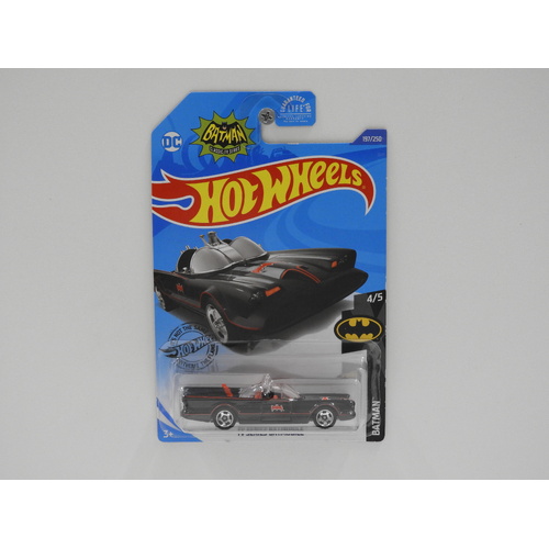 1:64 Classic TV Series Batmobile - Hot Wheels Long Card "Batman"
