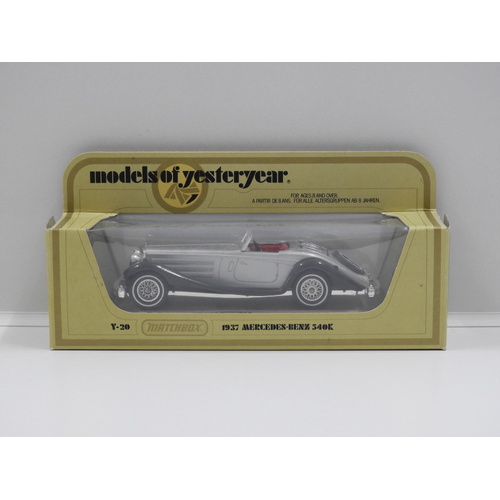 1:45 1937 Mercedes-Benz 540K (Silver/Black)