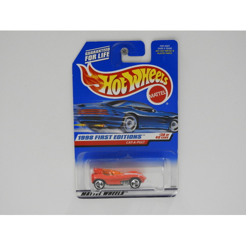 1:64 Cat-A-Pult - 1998 Hot Wheels Long Card