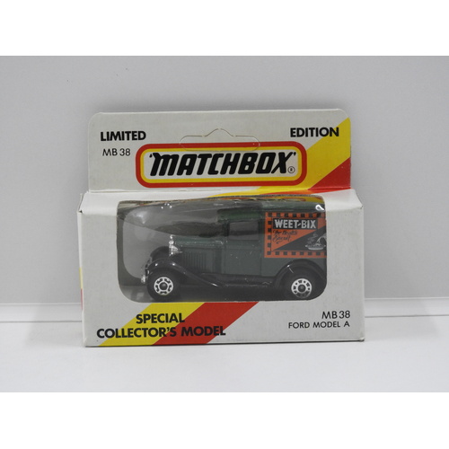 1:64 Matchbox MB38 Ford Model 'A' "Weet-Bix"