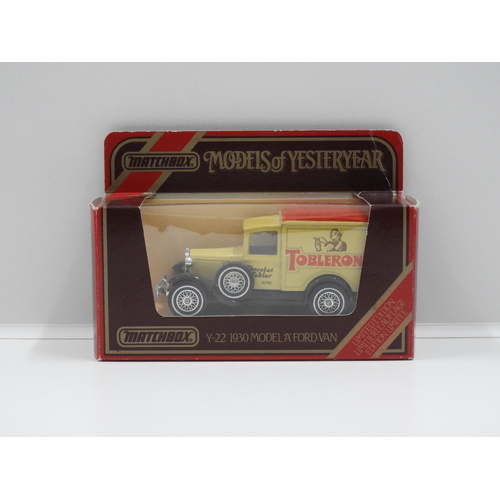 1:40 1930 Ford 'A' Van "Toblerone"