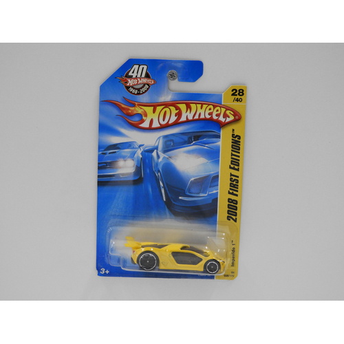 1:64 Impavido 1 - 2008 Hot Wheels Long Card