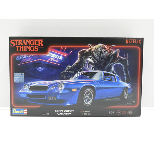 1:24 Billy's Chevy Camaro "Stranger Things"