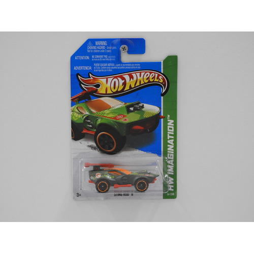 1:64 Sting Rod ll - 2013 Hot Wheels Treasure Hunt Long Card