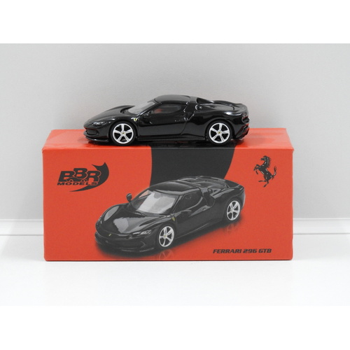 1:64 Ferrari 296 GTB (Nero Daytona)