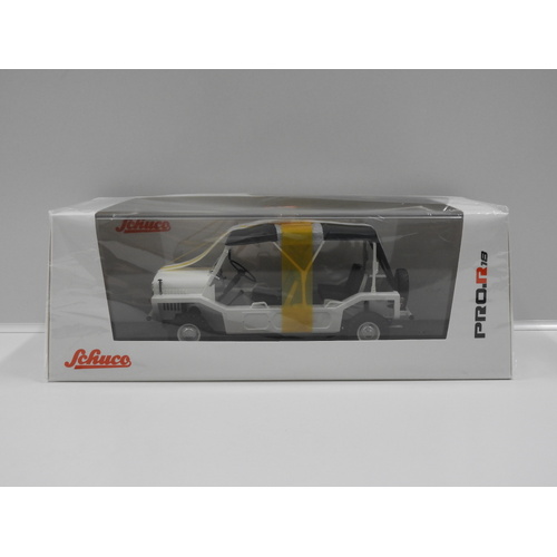 1:18 1964 Mini Moke (White/Green)